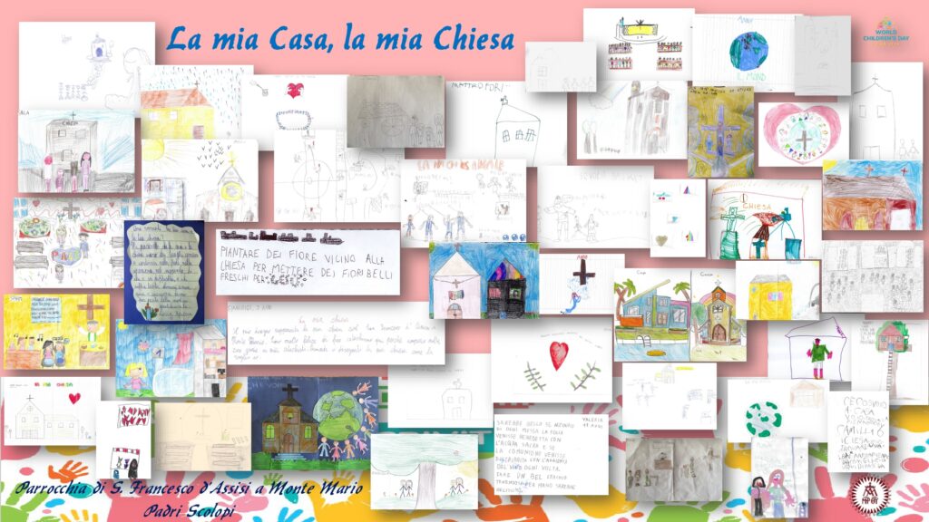 Disegni dei bambini della parrocchia di san Francesco d’Assisi a Monte Mario