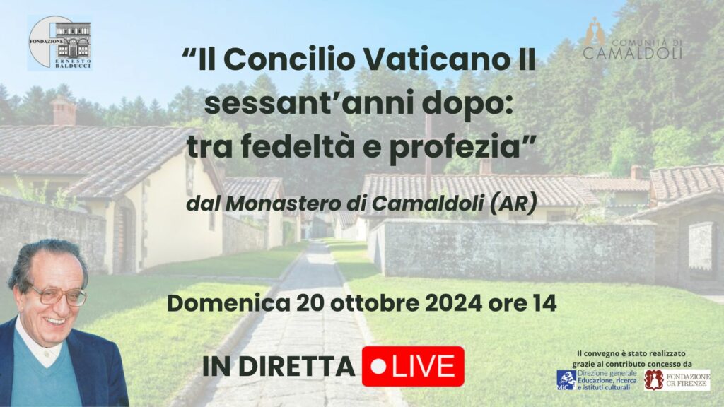 Il Concilio Vaticano II: sessant’anni dopo tra fedeltà e profezia